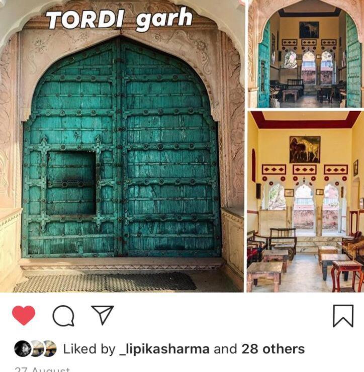 Tordi Garh Otel Malpura  Dış mekan fotoğraf